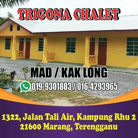 Trigona Chalet Hotel Marang Eksteriør billede